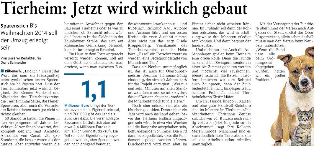 rz 23.11.2013, S. 13 Tierheim57b0f826a98975b1