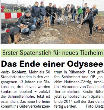 suso 24.11.2013, S. 1 Tierheim