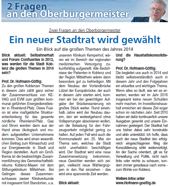 ba 18.1.2014, S. 3 Interview