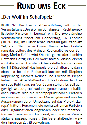 loka 5.2.2014, S. 1 Rechtspopulismus