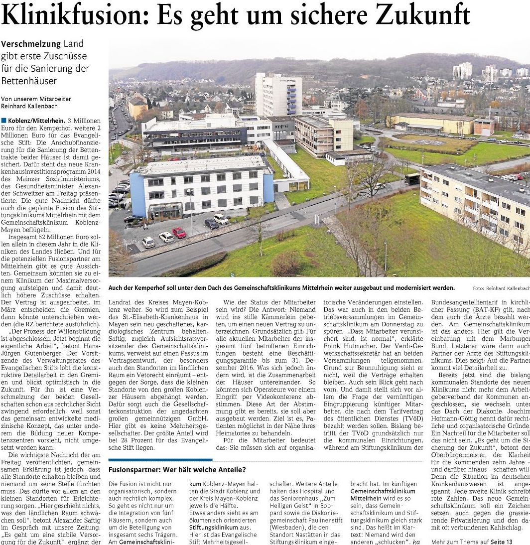 rz 1.2.2014 S. 11 klinikfusionebad55546a1cfcc