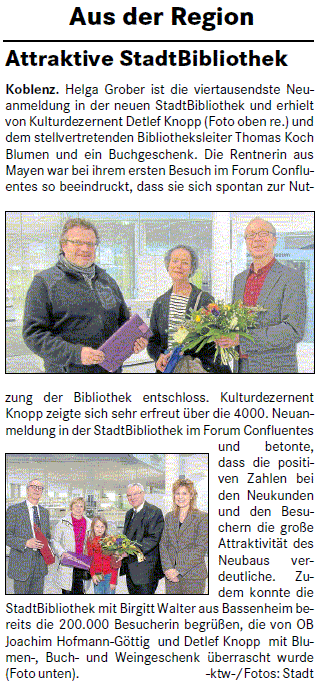 suso 2.2.2014, S. 1 Bibliothek