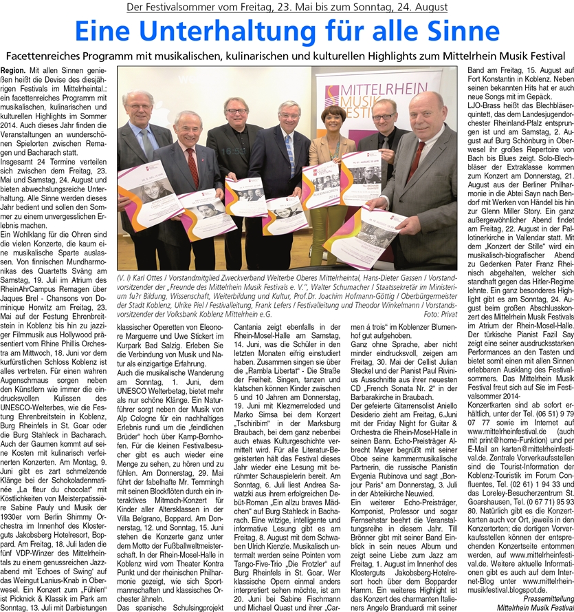 ba 15.3.2014, S. 32 Festivalsommer