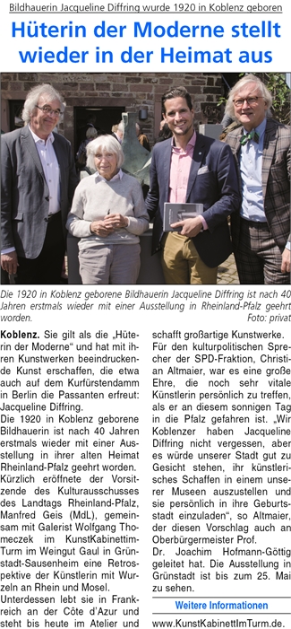 ba 10.5.2014, S. 22 Ehrung