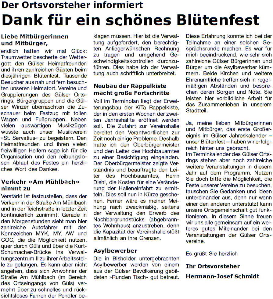 göl bl 5-2014, S. 1 Info