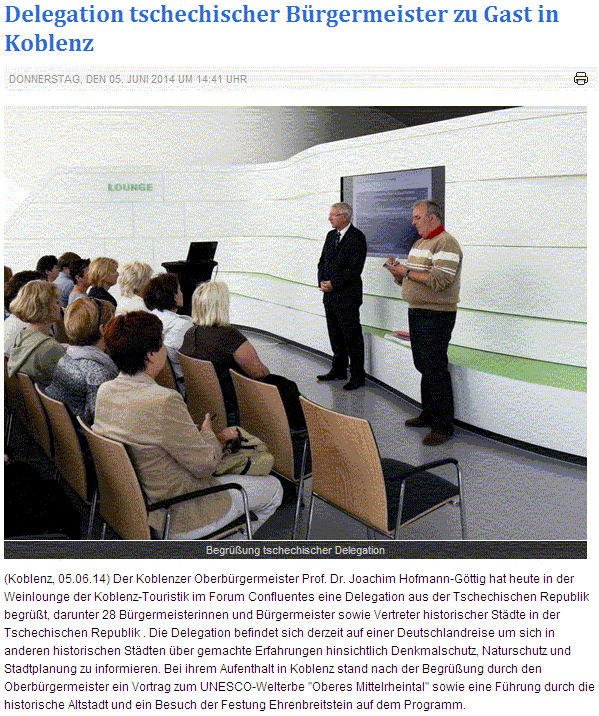 rem 5.6.2014, Tsch-Besuch