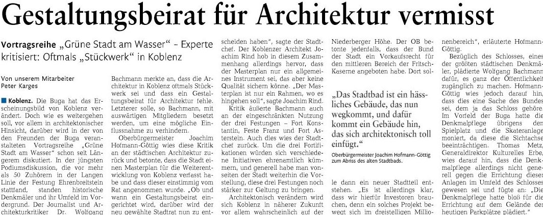 rz 7.6.2014, S. 13 Grüne Stadt