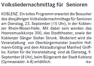 loka 3.9.2014, S. 11 Seniorennachmittag