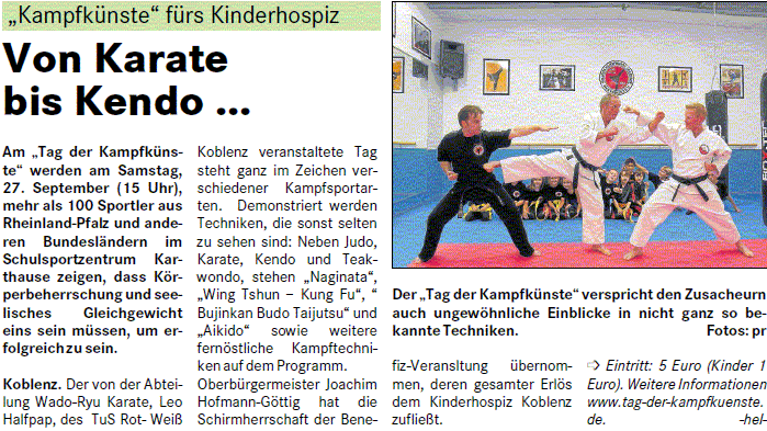 suso 21.9.2014, S. 7 Benefiz