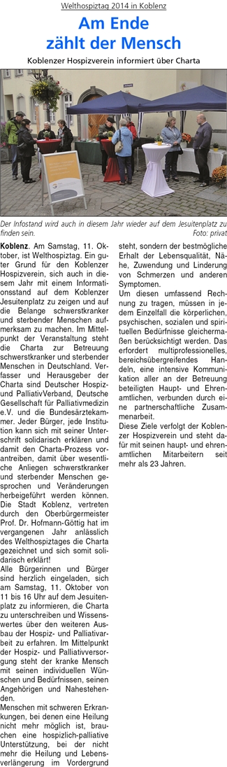 ba 4.10.2014, S. 45 Hospiz
