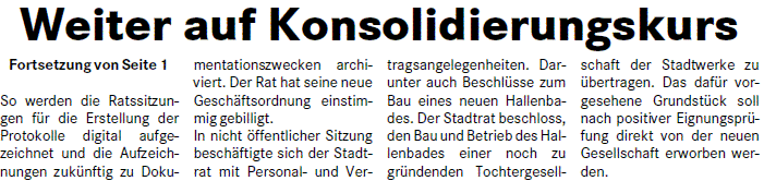 loka 8.10.2014, S. 7 Finanzen zu S. 1