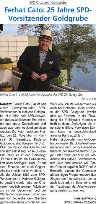 ba 22.11.2014, S. 15 Cato