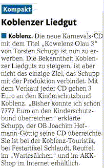 rz 20.11.2014, S. 12 CD