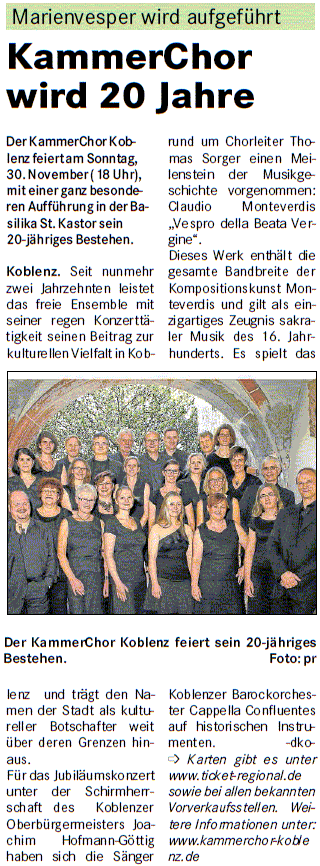 suso 23.11.2014, S. 6 Kammerchor