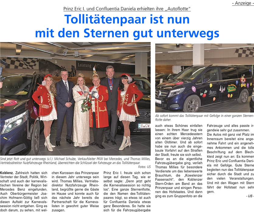 ba 17.1.2015, S. 13 Tollitäten