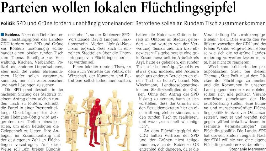 rz 24.1.2015, S. 11 Flüchtlinge39654cea490d38cf