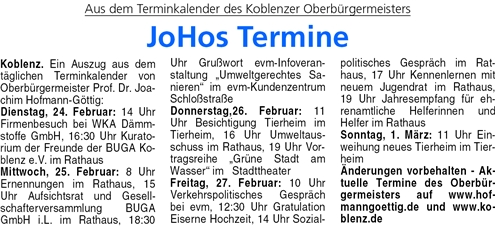 ba 19.2.2015, S. 6 Termine