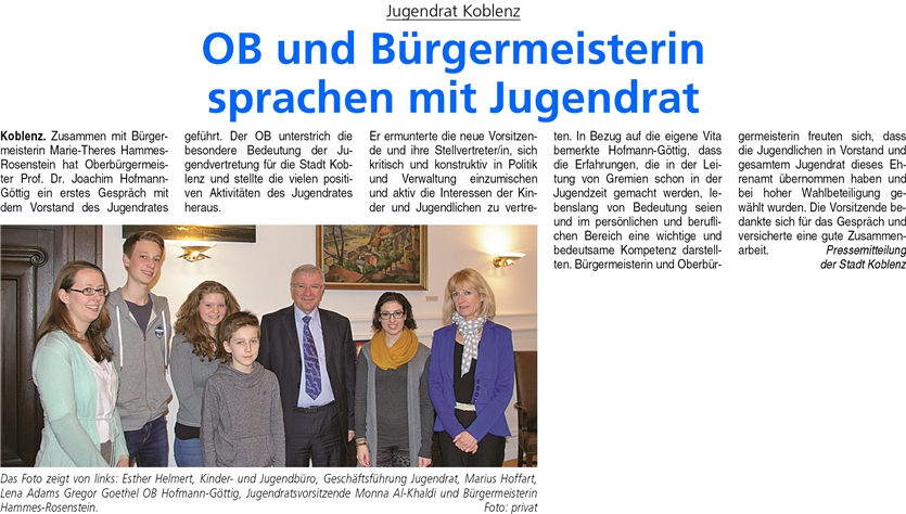 ba 12.3.2015, S. 21 Jugendrat