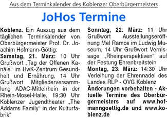 ba 19.3.2015, S. 23 Termine