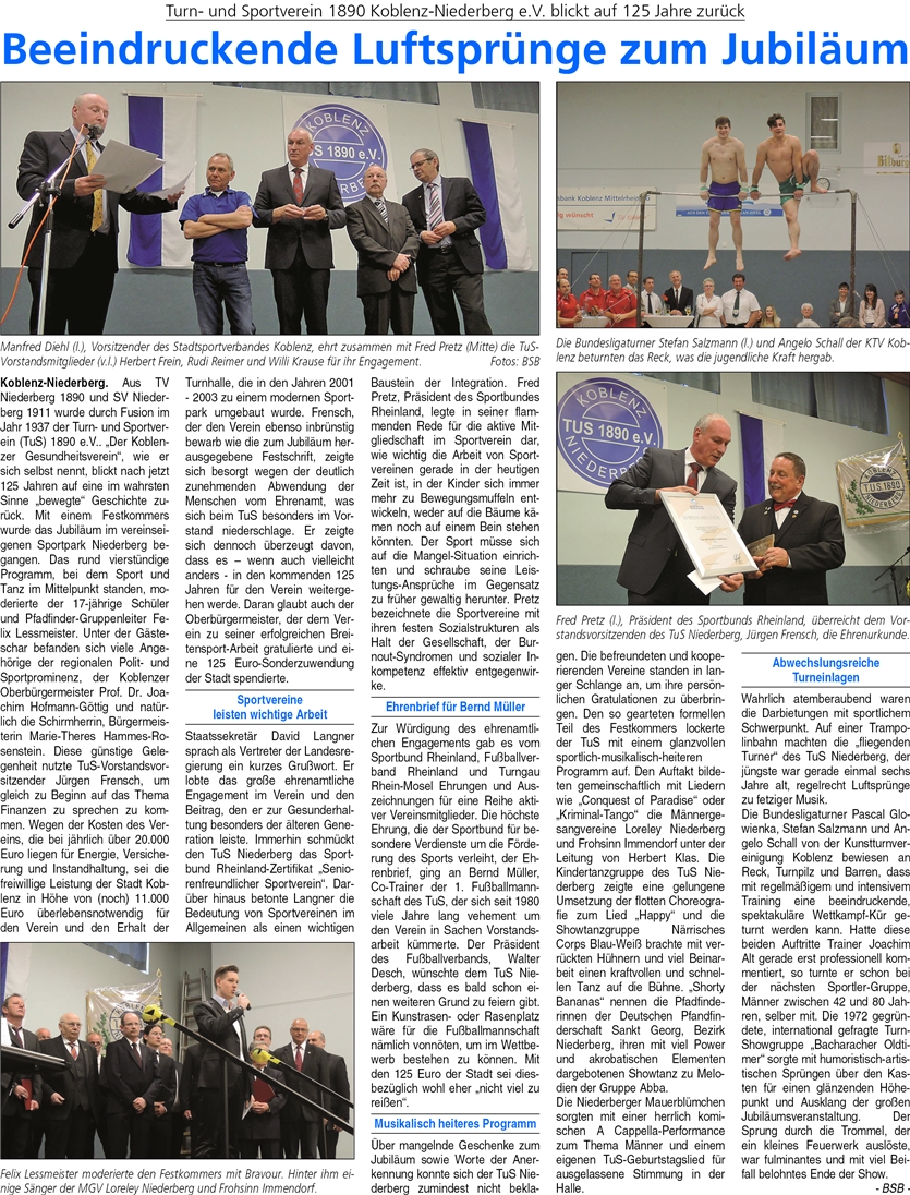 ba 30.4.2015, S. 20 125 JAhre Niederberg
