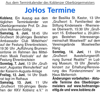 ba 4.6.2015, S. 23 Termine