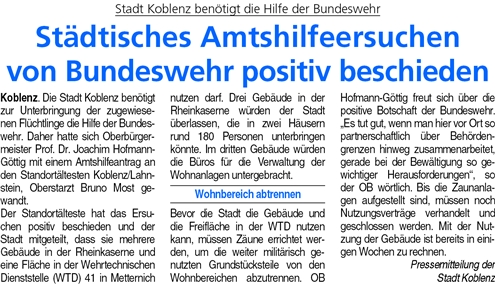 ba 3.12.2015, S. 23 Bundeswehr