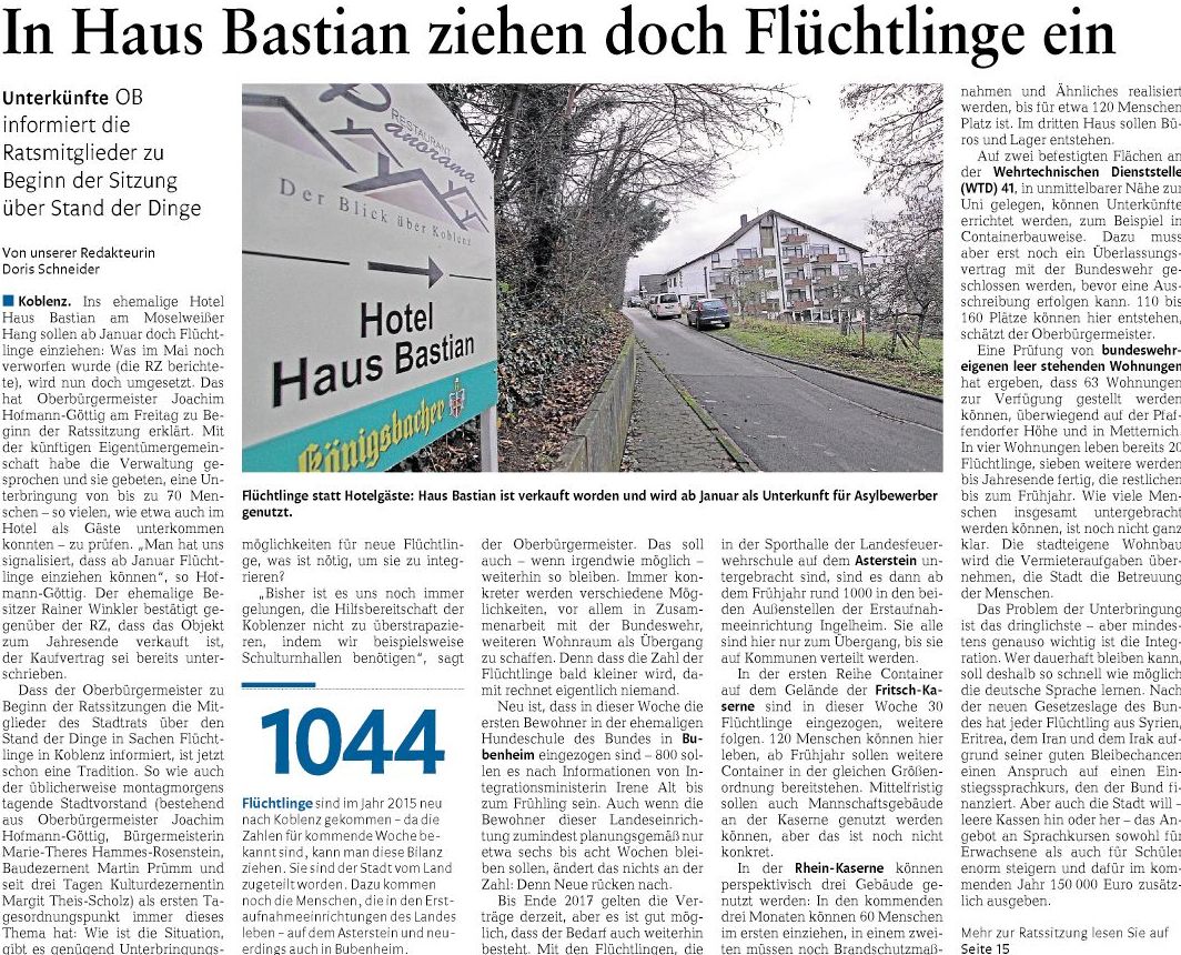 rz 19.12.2015, S. 11 Flüchtlinge56ef831d30b1fe64