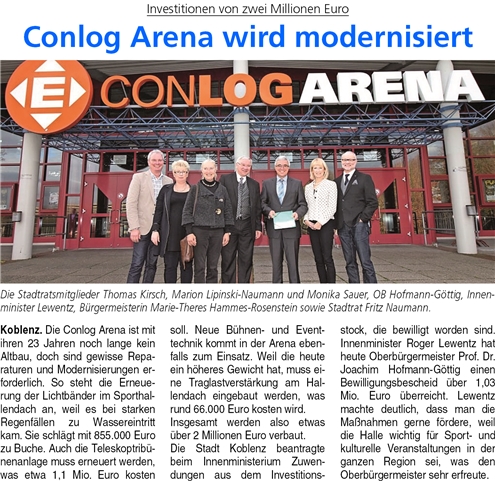 ba 14.1.2016, S. 3 Conlog