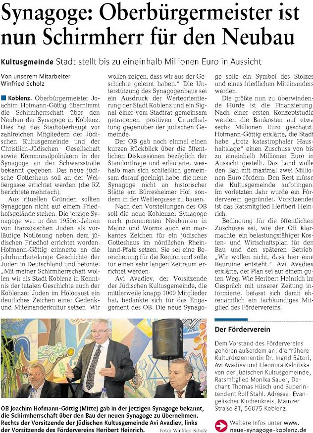 rz 15.1.2016, S. 15 Synagoge14504721ebd5b241