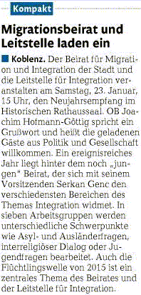 rz 16.1.2016, S. 14 Migrationsbeirat