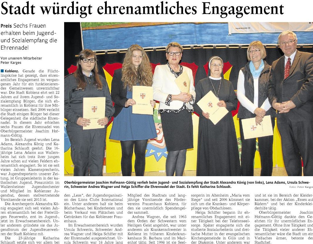 rz 21.1.2016, S. 14 Sozialempfang77ad9072dd168fd1