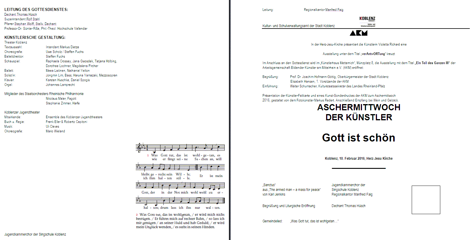 aschermittwoch der Künstler