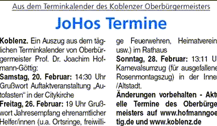 ba 18.2.2016. S. 45 Termine