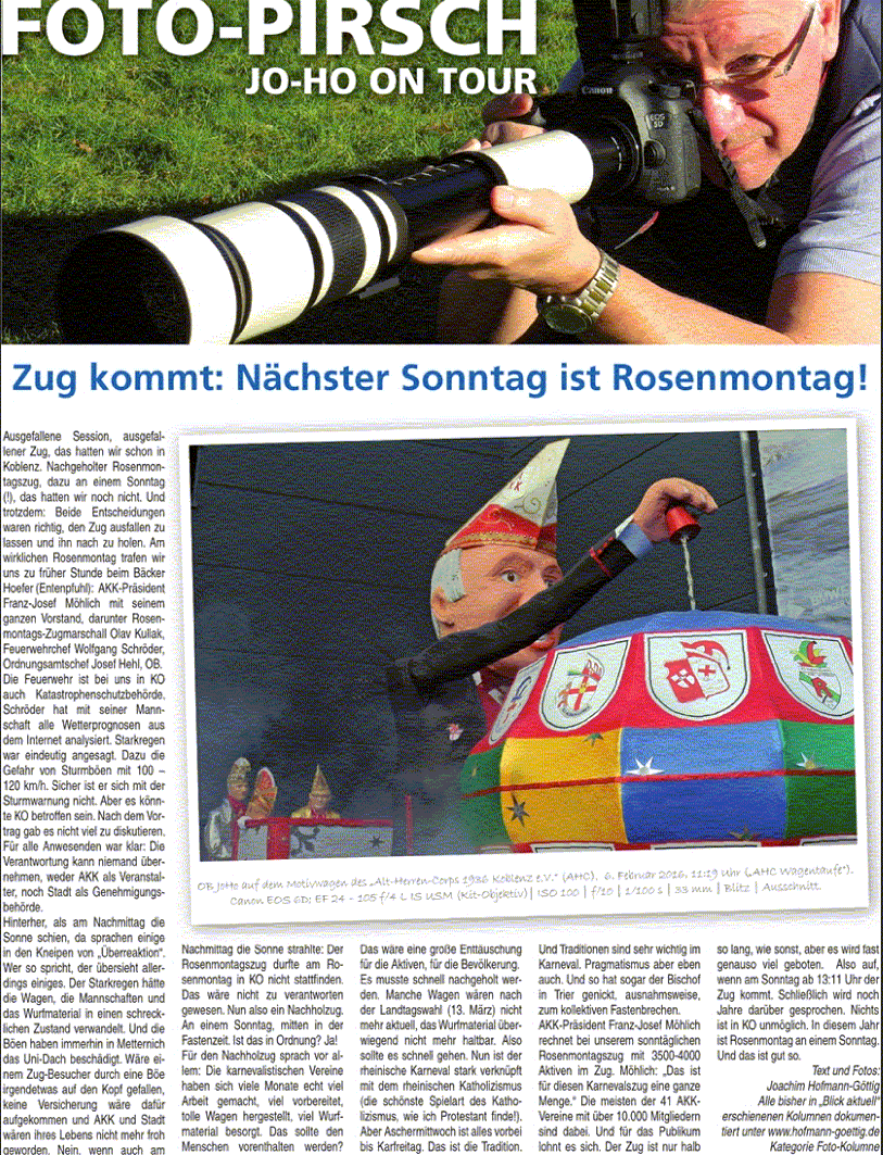 ba 25.2.2016, S. 14 Foto