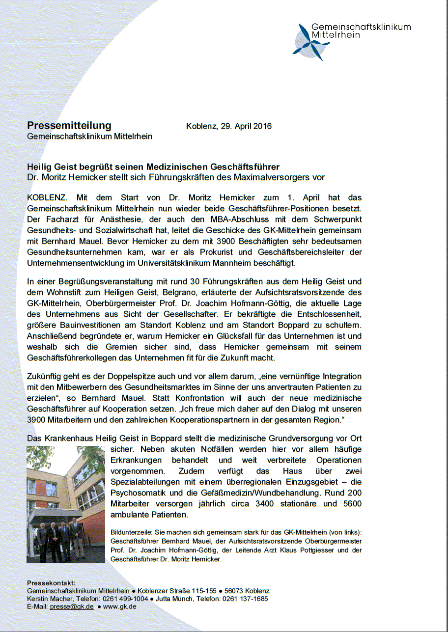 pe 29.4.2016, GKM Boppard