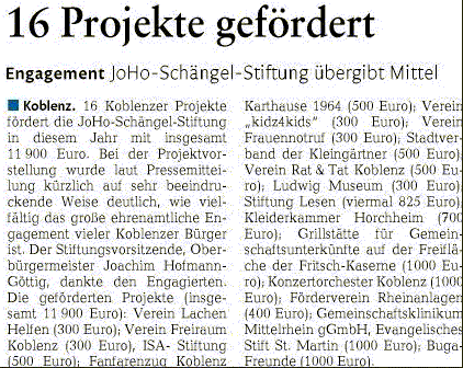 rz 20.4.2016, Artikel johoschängelstiftung