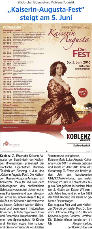 ba 26.5.2016, S. 21 Augustafest