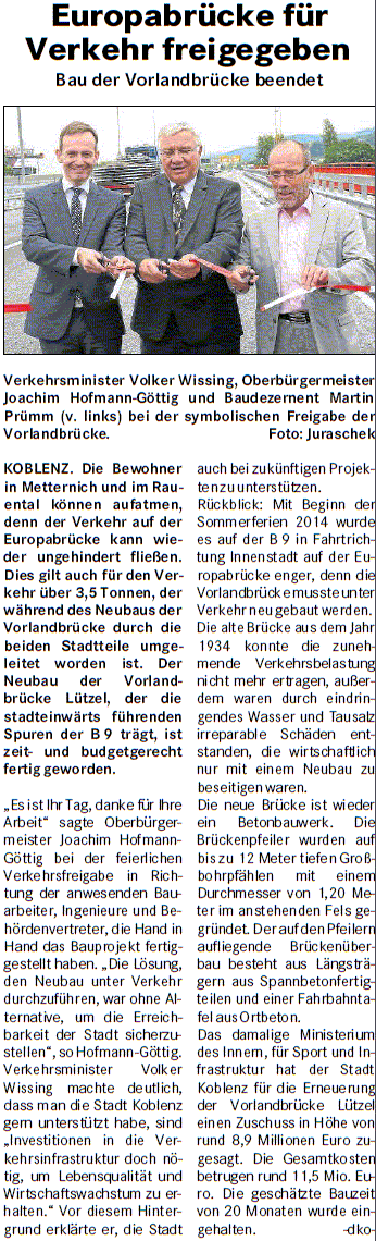 loka 15.6.2016, S. 1 Europabrücke