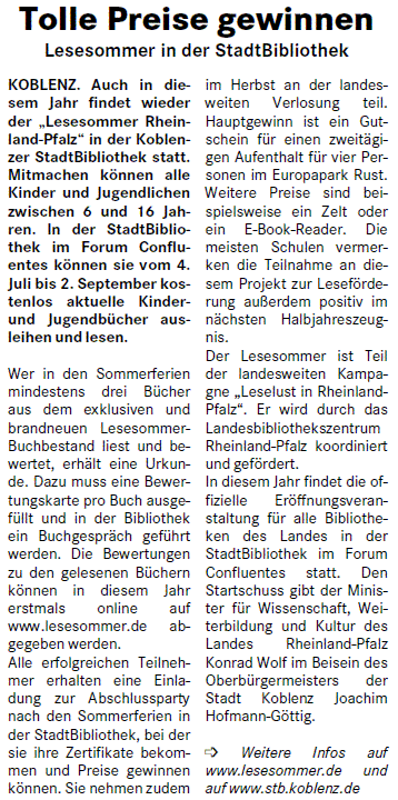 loka 29.6.2016, S. 4 Lesesommer
