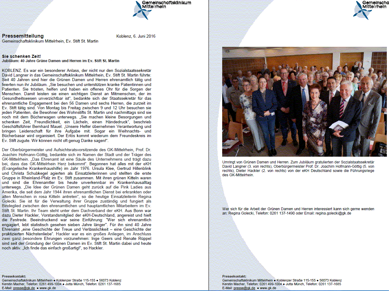 pe GKM 6.6.2016 Grüne Damen