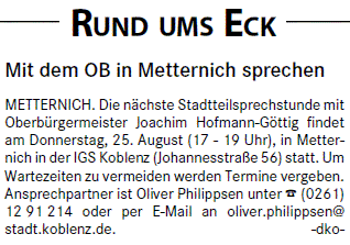 loka 17.8.2016, S. 3 Sprchstunde