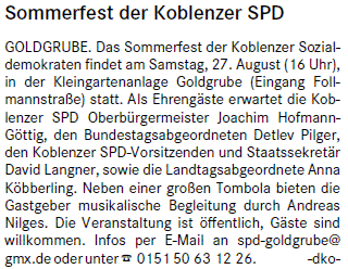 loka 24.8.2016, S. 3 Sommerfest