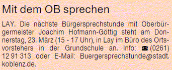 loka 15.3.2017, S. 3 Sprechstunde
